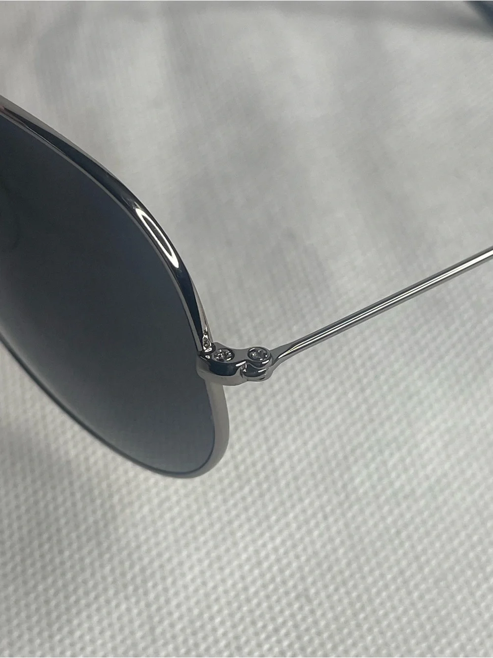 Shady Rays Classic Aviator Polarized Sunglasses Silver Metal Deep Blue Lenses